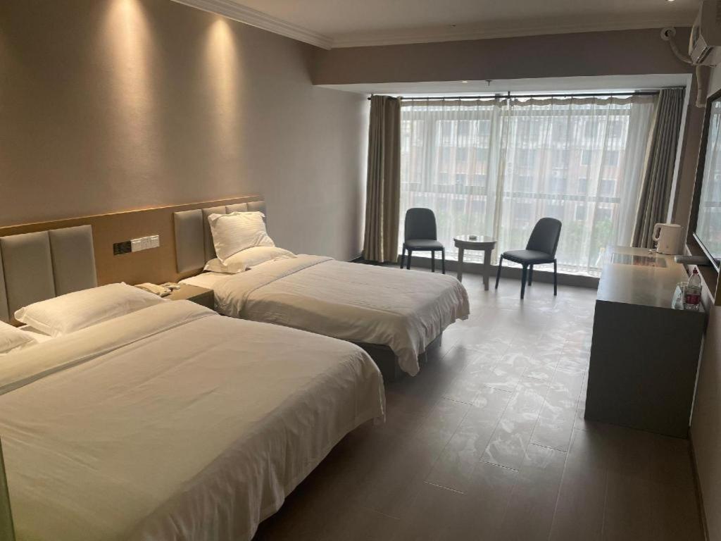 Greentree Inn Jiangsu Nantong Qidong Bus Station Express Hotel Hexingzhen Luaran gambar