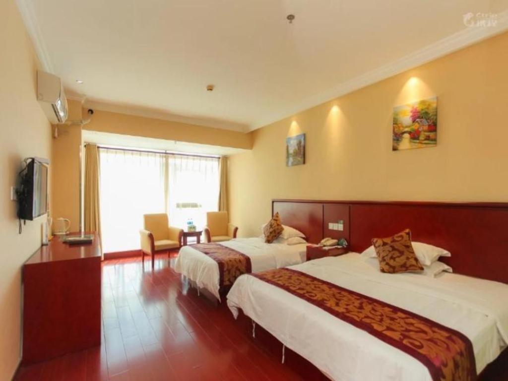 Greentree Inn Jiangsu Nantong Qidong Bus Station Express Hotel Hexingzhen Luaran gambar