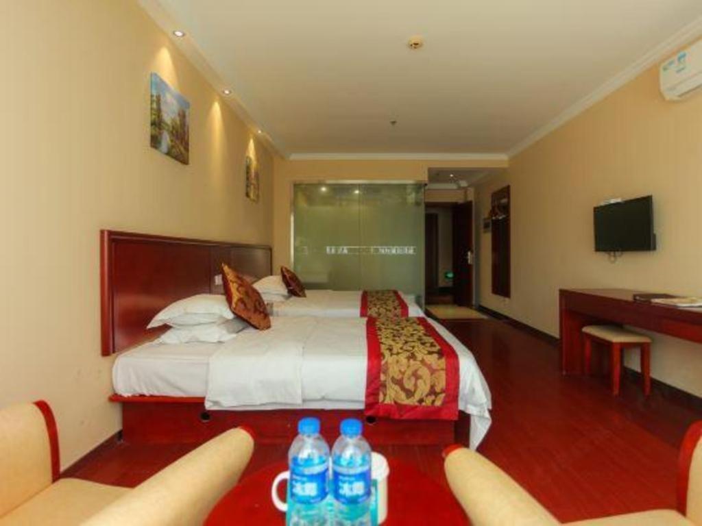 Greentree Inn Jiangsu Nantong Qidong Bus Station Express Hotel Hexingzhen Luaran gambar