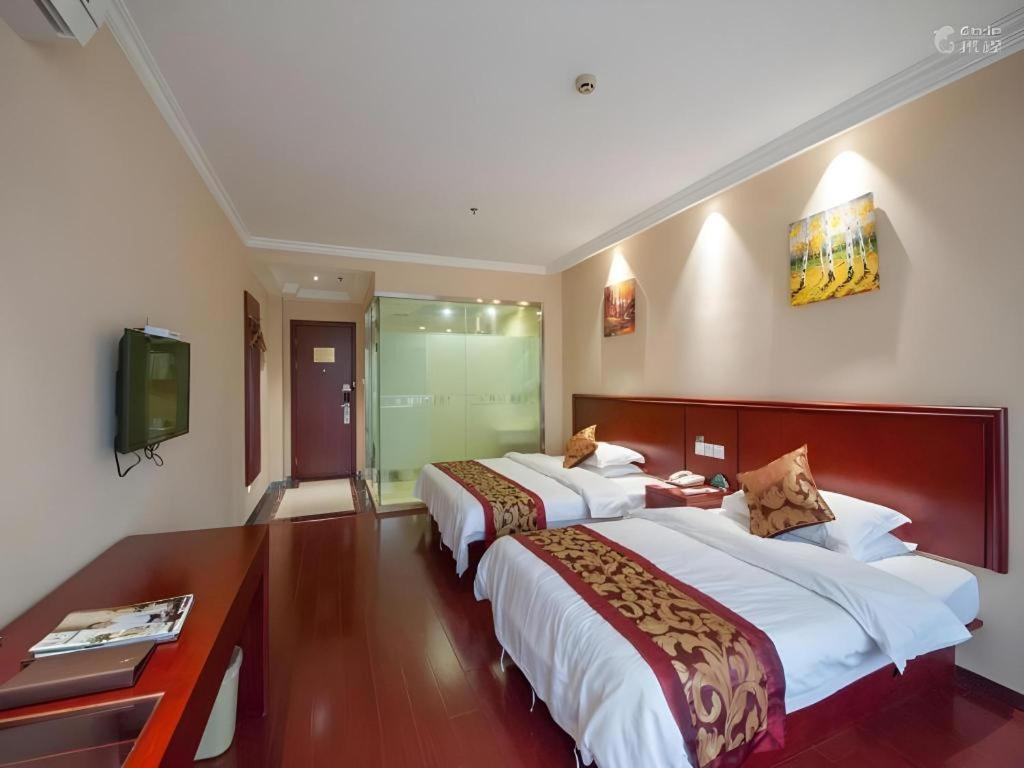 Greentree Inn Jiangsu Nantong Qidong Bus Station Express Hotel Hexingzhen Luaran gambar