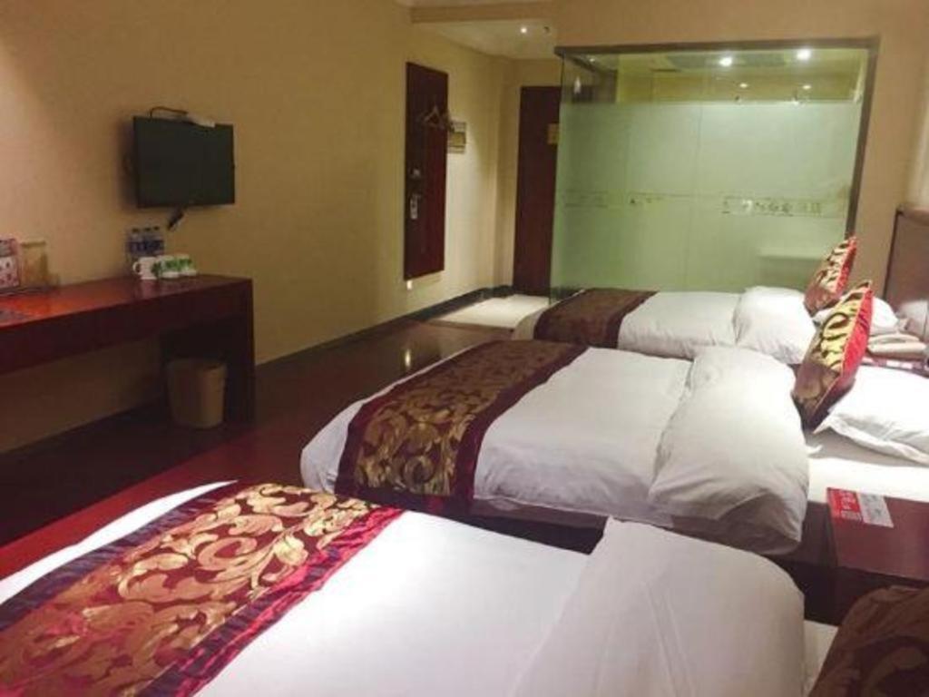 Greentree Inn Jiangsu Nantong Qidong Bus Station Express Hotel Hexingzhen Luaran gambar